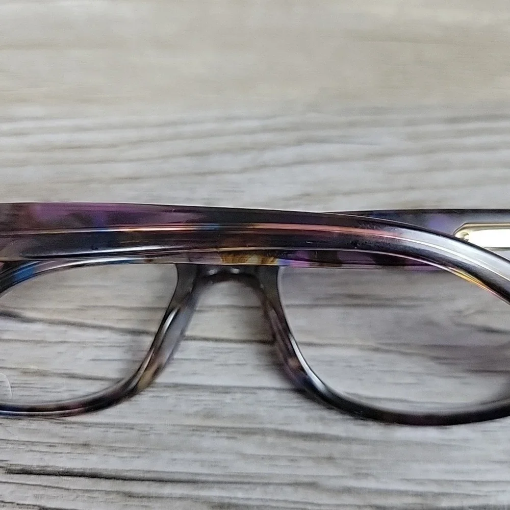 Coach Eyeglasses HC6065 5288 51-17-135 Confetti PURPLE FRAMES‎ ONLY